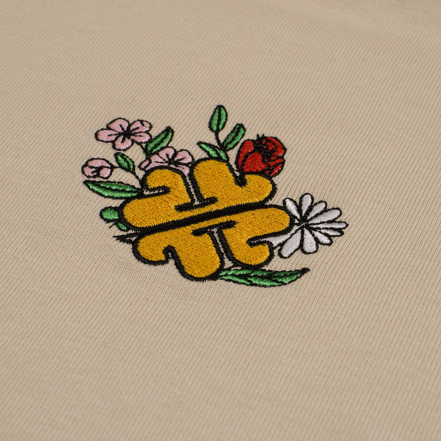 Sandstorm Tee - Khaki oversized T-shirt