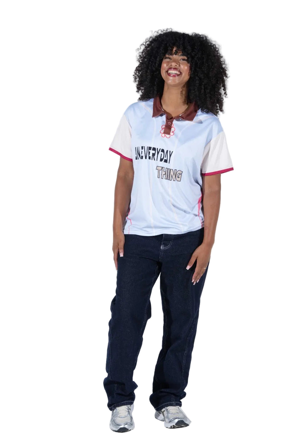 Bright Vibe Jersey - Blauw Oversized Jersey