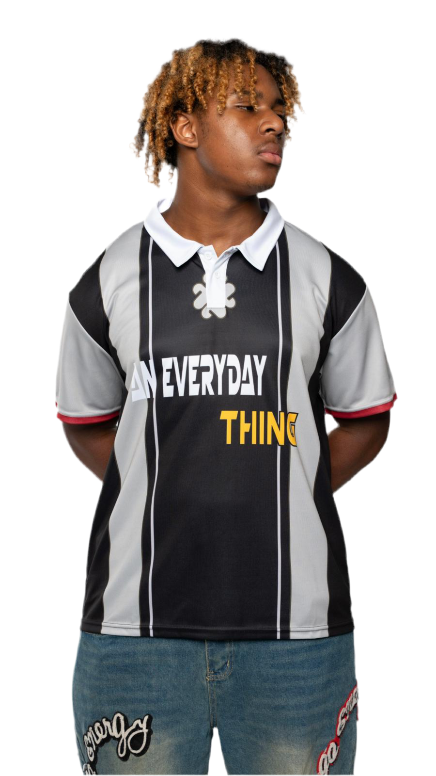 Bright Vibe Jersey - Zwart Oversized Jersey