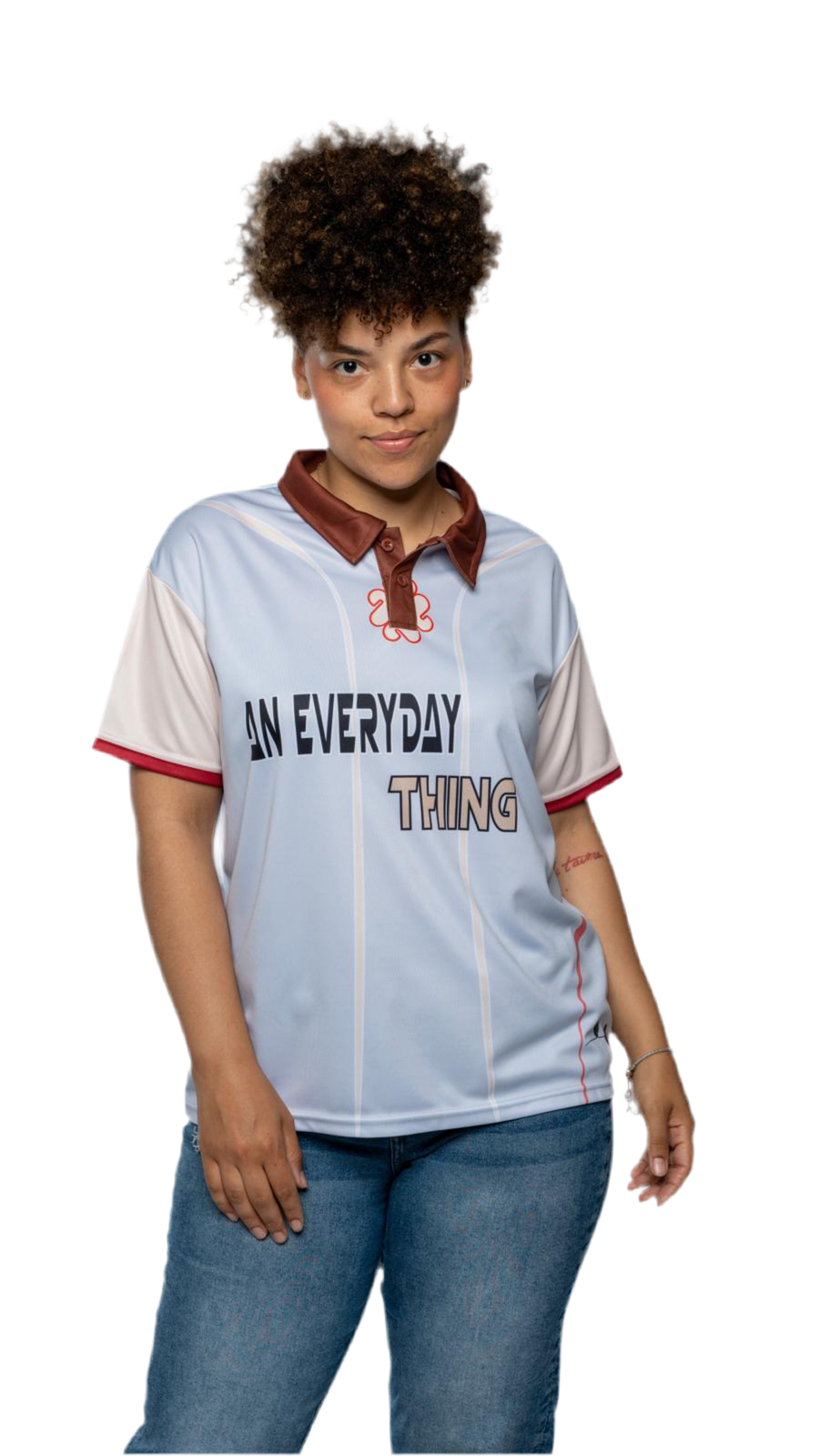 Bright Vibe Jersey - Blauw Oversized Jersey