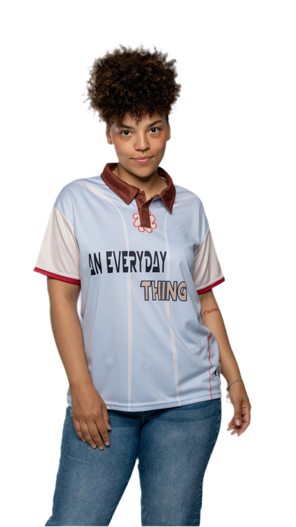 Bright Vibe Jersey - Blauw Oversized Jersey