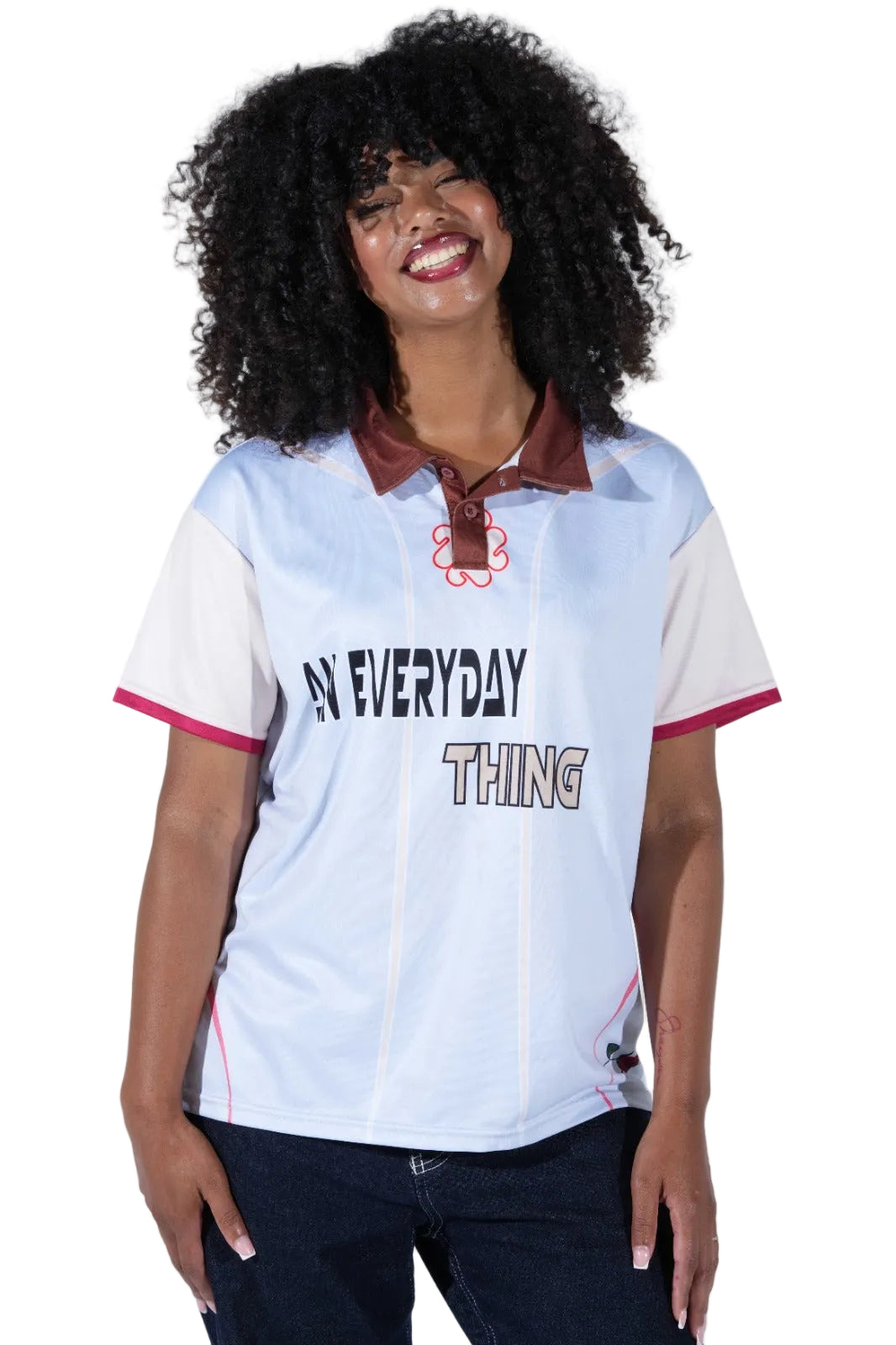 Bright Vibe Jersey - Blauw Oversized Jersey