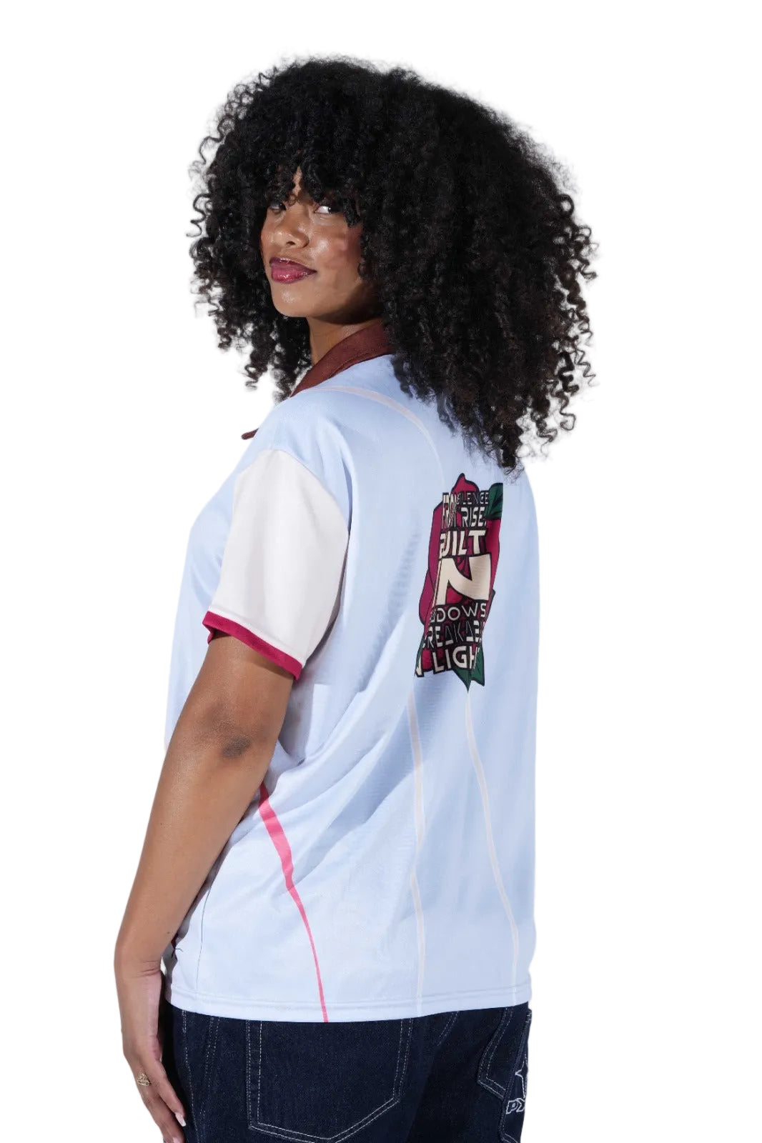 Bright Vibe Jersey - Blauw Oversized Jersey